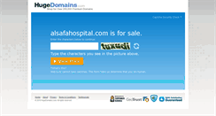 Desktop Screenshot of alsafahospital.com